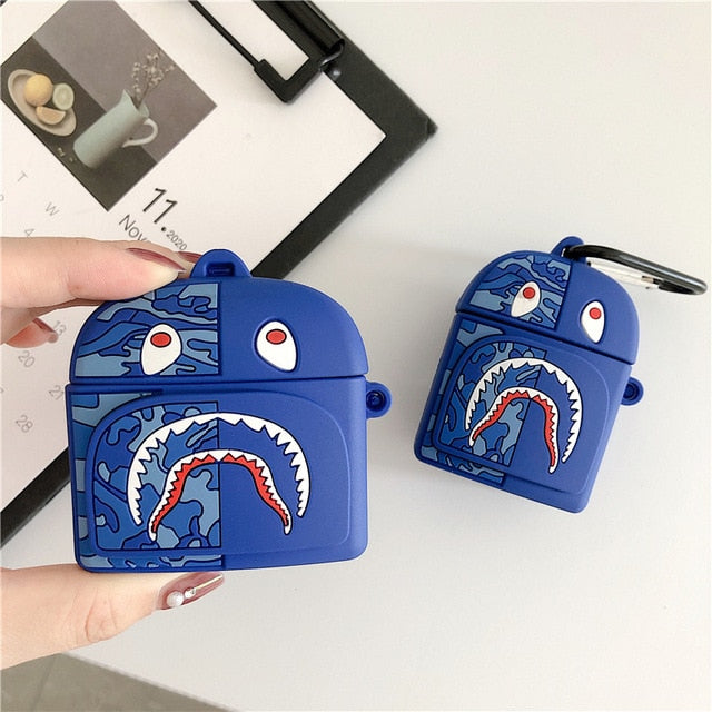 Funda para AirPods con mochila Creative Shark