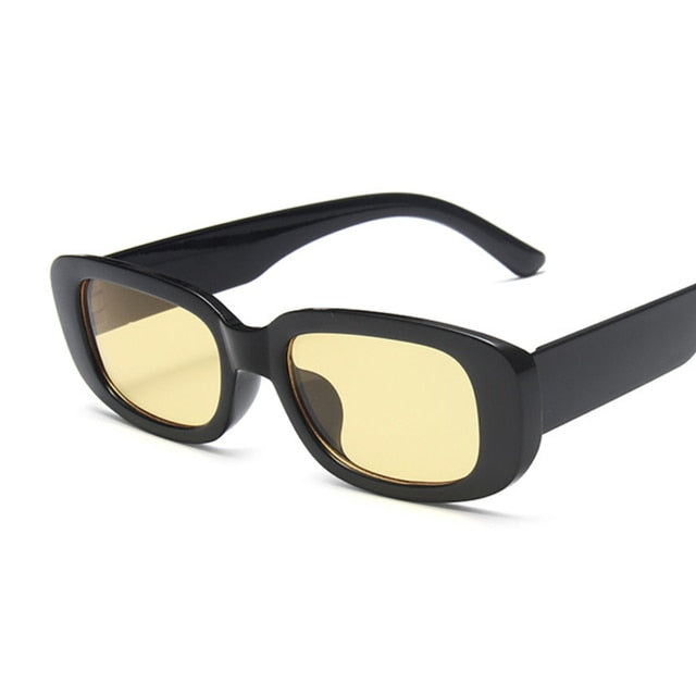 Gafas de sol rectangulares vintage para mujer