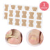 Pegatinas correctoras de uñas encarnadas, analgésico para uñas encarnadas que suavizan las uñas para recortarlas fácilmente, cuidado de los pies