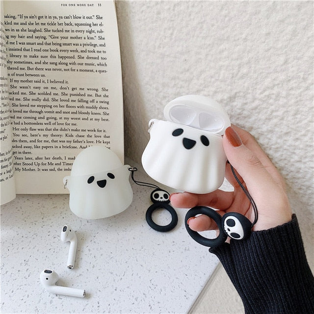 Funda protectora fantasmas para Airpods