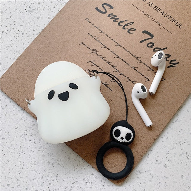 Funda protectora fantasmas para Airpods