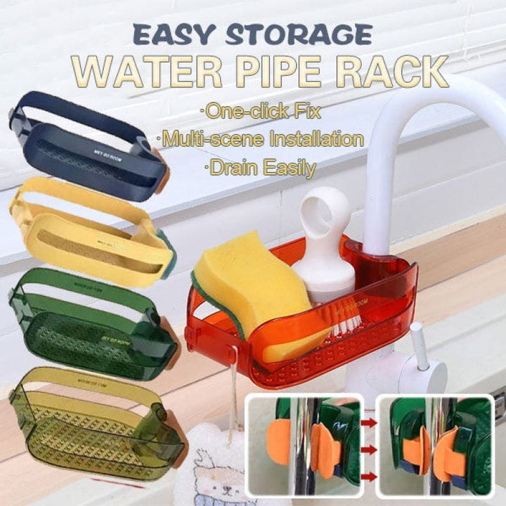 Shower Caddy & Organizer for Sponges, Shampoo, Conditioner, and Razor