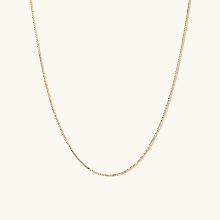 Baby Box Chain Necklace