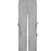 Pantalones holgados cargo lisos