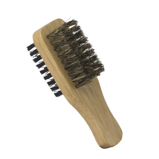 Cepillo de pelo de madera con cerdas de jabalí suaves para hombres y mujeres. Cepillo para cabello fino, grueso y rizado