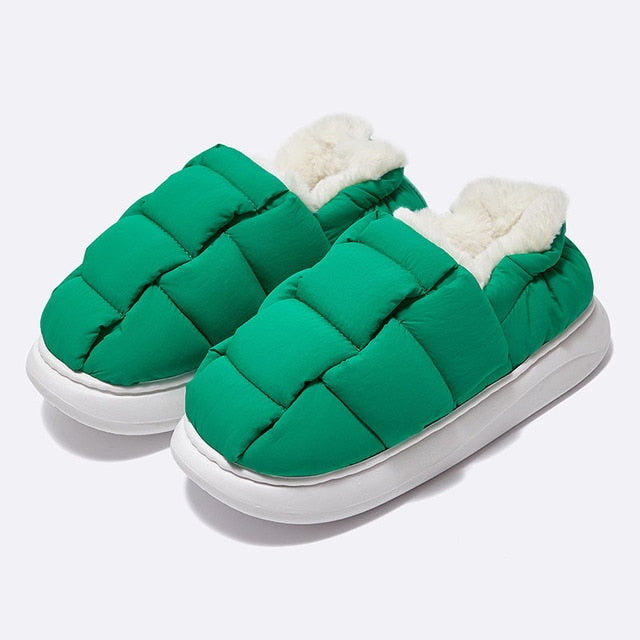 Zapatillas de casa cálidas de invierno