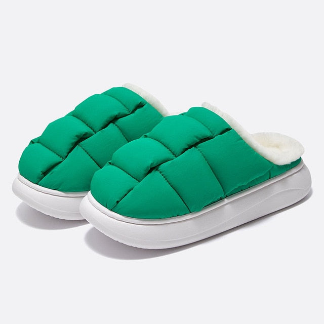 Zapatillas de casa cálidas de invierno