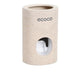 Wall Mount Automatic Toothpaste Dispenser, Automatic Toothpaste Squeezer With Toothbrush Holder for Bathroom