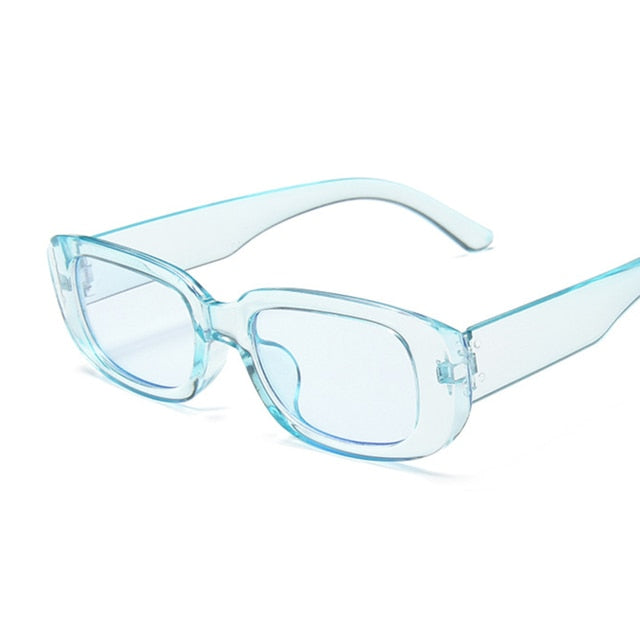 Gafas de sol rectangulares vintage para mujer