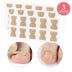Pegatinas correctoras de uñas encarnadas, analgésico para uñas encarnadas que suavizan las uñas para recortarlas fácilmente, cuidado de los pies