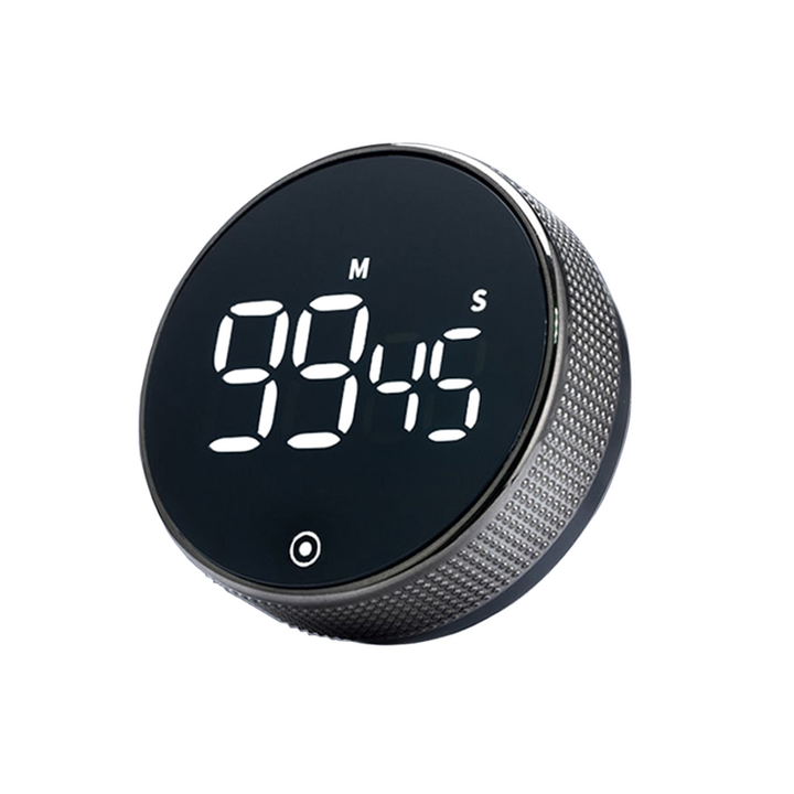 Digital Kitchen Timer with Large LED Display and Magnetic Mount