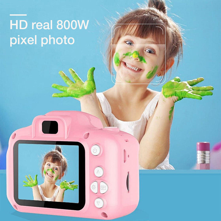 Mini cámara con pantalla HD