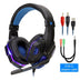 Auriculares para jugadores con cable y luz LED