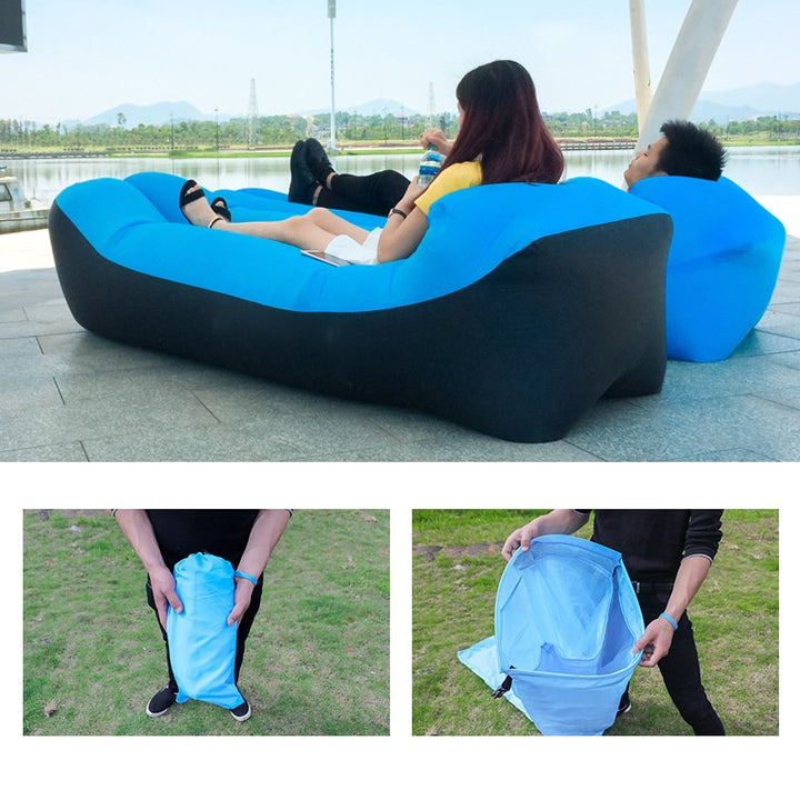 Sofá cama inflable