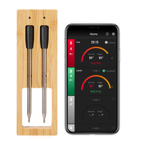 Wireless Meat Thermometer, Rechargeable