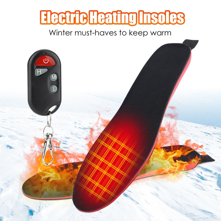 Calentador de pies con plantilla calefactora eléctrica