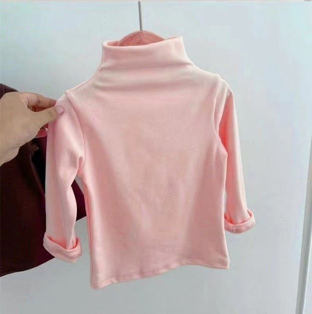 Camisetas para niños y niñas Tops para niños Cuello alto