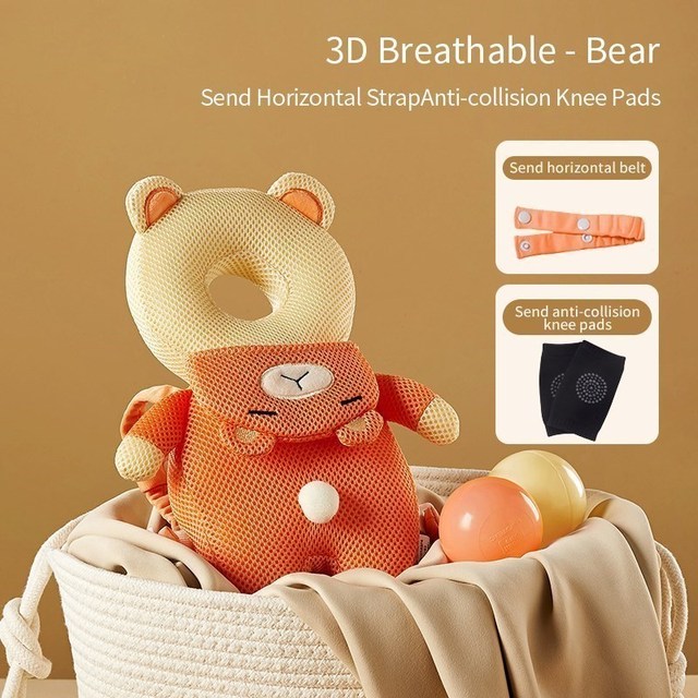 Almohada anticaída para bebés y niños pequeños