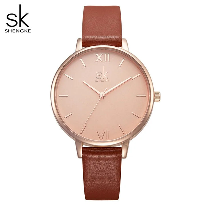 Reloj de moda Shengke para mujer