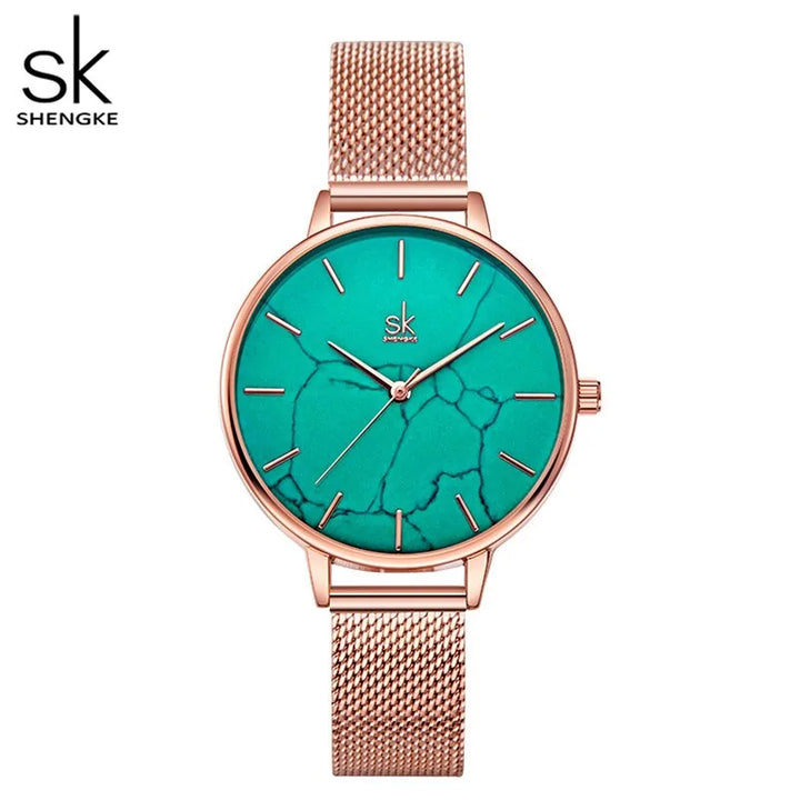 Reloj de moda Shengke para mujer