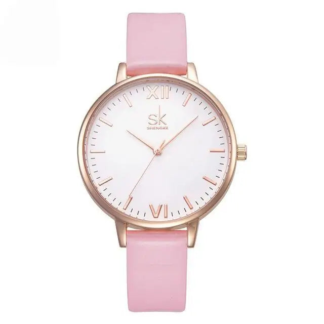 Reloj de moda Shengke para mujer