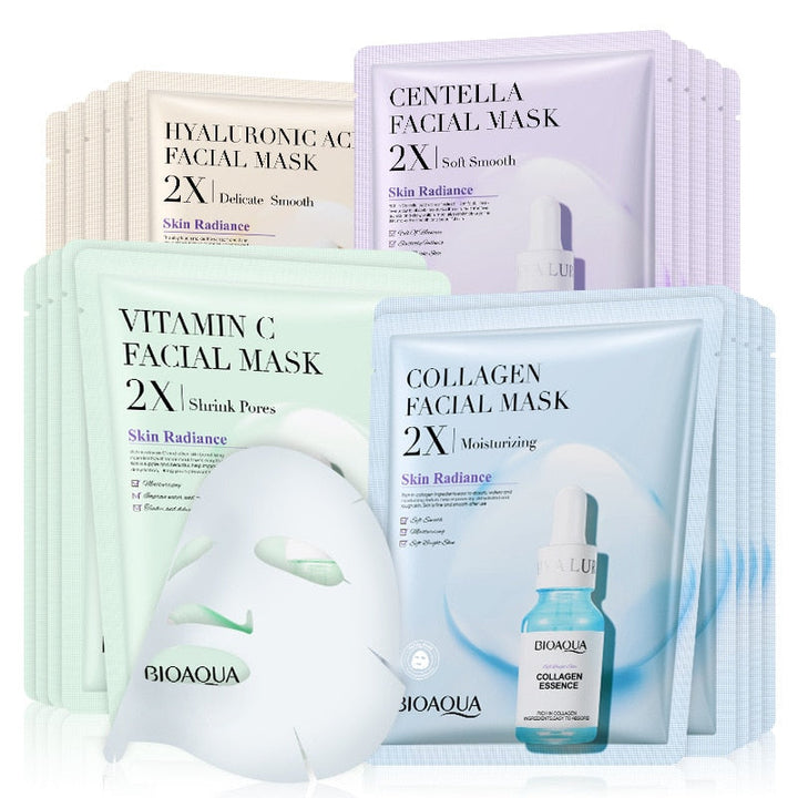 Centella Collagen Face Mask for Skin Radiance, Brightening Mask
