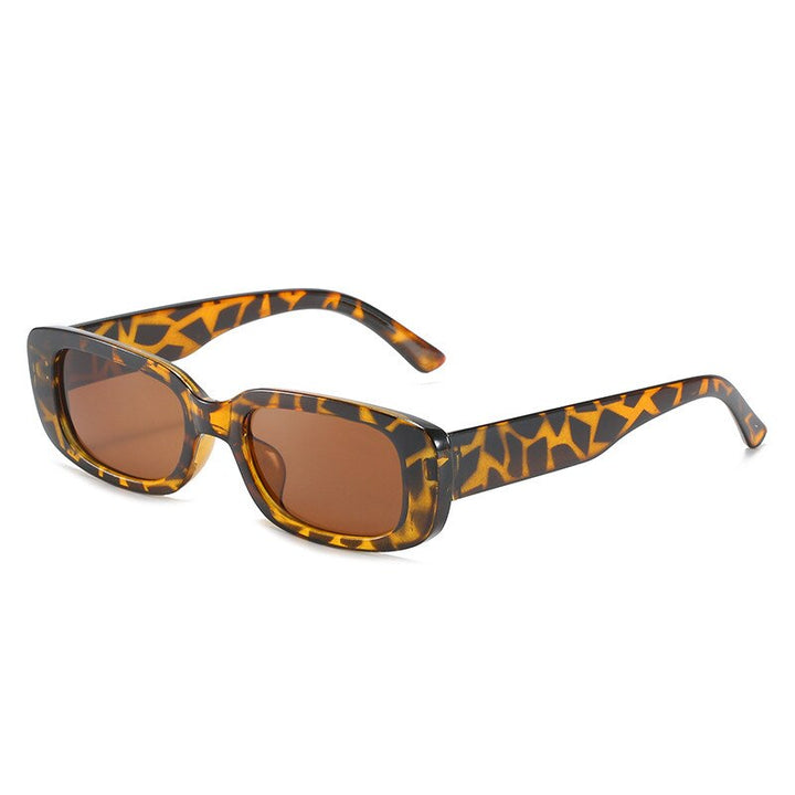 Gafas de sol rectangulares vintage para mujer